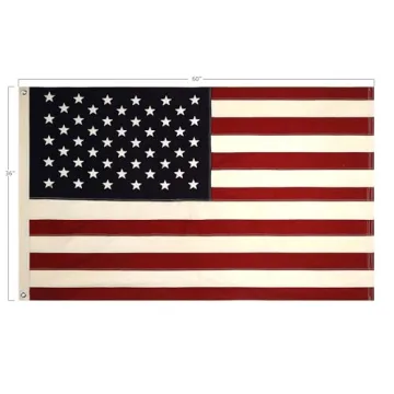 Creative Co-Op 60" x 36" Durable USA Flag with Grommets
