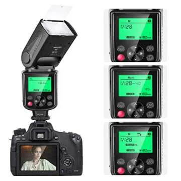Neewer NW-670 TTL Speedlite Flash for Canon Cameras with LCD Display