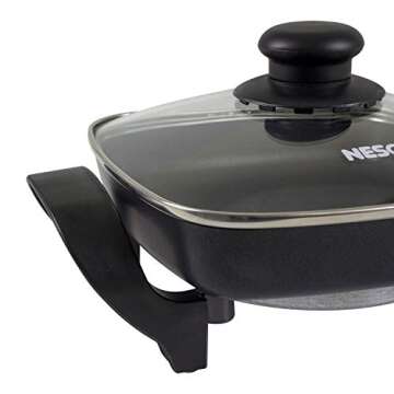 Nesco, Black, 8 inch, ES-08, Electric Skillet, 800 watts