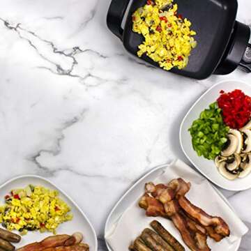 Nesco, Black, 8 inch, ES-08, Electric Skillet, 800 watts