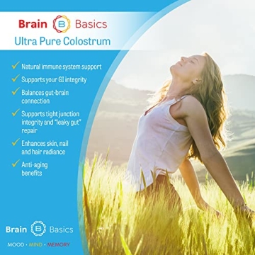 Brain Basics Ultra-Pure Colostrum for Immune and Gut Health