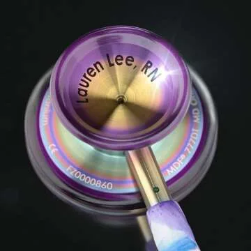 Engravable MDF Kaleidoscope Stethoscope - Custom Adult