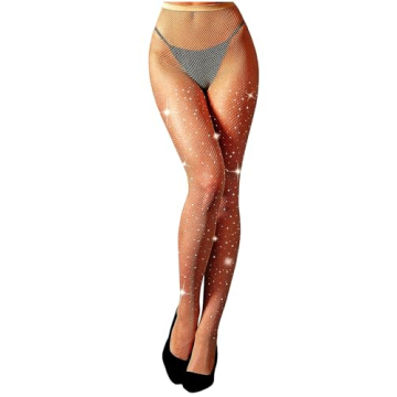 Trendy Rhinestone Fishnet Tights for Every Occasion