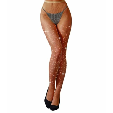Trendy Rhinestone Fishnet Tights for Every Occasion