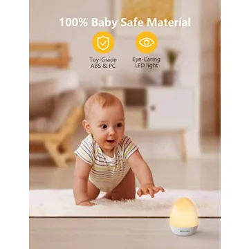 MediAcous Night Light - Dimmable & Portable Kids Lamp