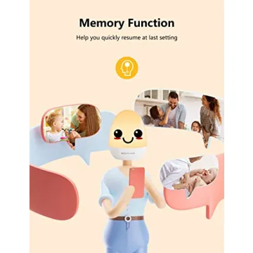 MediAcous Night Light - Dimmable & Portable Kids Lamp