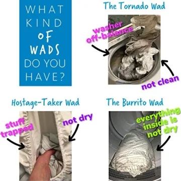 Wad-Free Bed Sheet Detangler Reduces Laundry Tangles - As Seen on Shark Tank, Made in USA