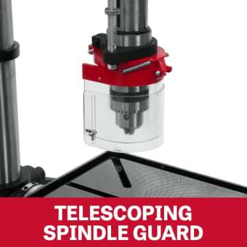 JET 20-Inch Floor Drill Press, 12 Speed, 1-1/2 HP, 115/230V 1Ph (Model JDP-20MF)