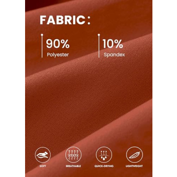 Willit Women's Running Skirt Shorts with Zip Pocket