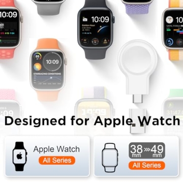 2024 Upgrade Portable Charger for Apple Watch - Fast Charging