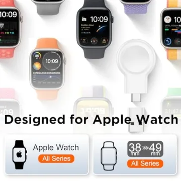 2024 Upgrade Portable Charger for Apple Watch - Fast Charging