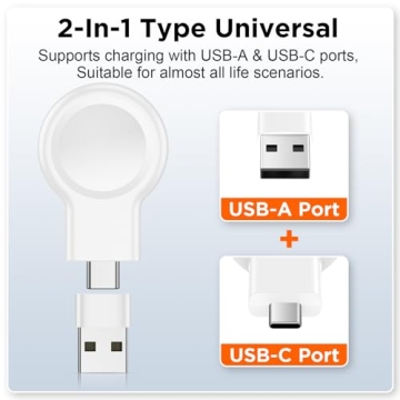 2024 Upgrade Portable Charger for Apple Watch - Fast Charging