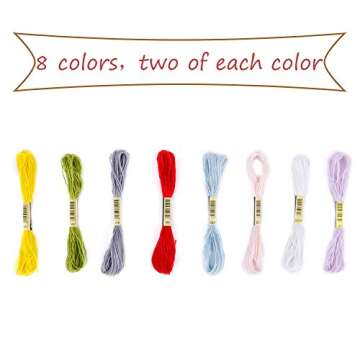 Miman Colorful Braiding Hair String for Stylish Accessories