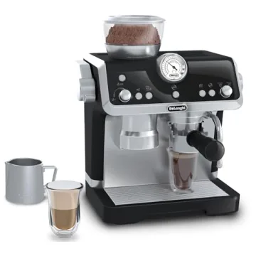 Casdon De'Longhi Toys Barista Coffee Machine - Fun Kids Coffee Maker Playset for Imaginative Role-Pl...