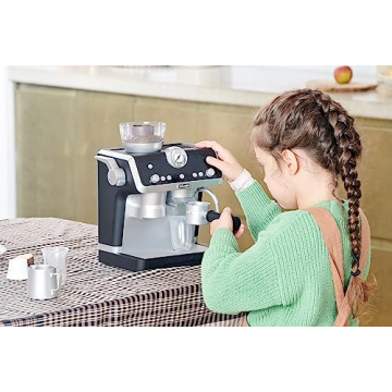 Casdon De'Longhi Coffee Machine Toy for Kids with Sounds