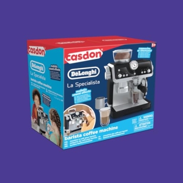 Casdon De'Longhi Coffee Machine Toy for Kids with Sounds