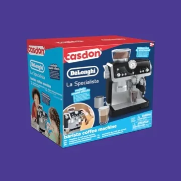 Casdon De'Longhi Coffee Machine Toy for Kids with Sounds