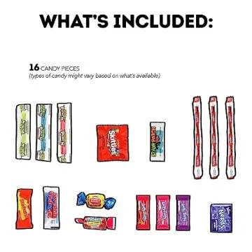 Birthday Care Package (50 Count) Snacks Food Cookies Bar Chips Party Variety Gift Box Pack Assortment Basket Bundle Mix Treat College Students Kids Teens