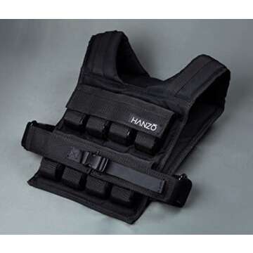 Adjustable Premium Weighted Vest for Workouts and Training