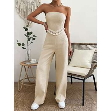 OYOANGLE 2 Piece Summer Casual Fringe Trim Outfit