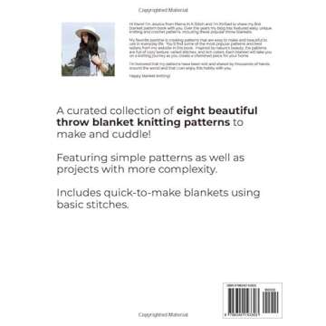 Modern + Cozy Knit Blankets: Collection of 8 Popular Blanket Knitting Patterns