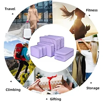 JJ POWER Travel Packing Cubes for Organized Packing