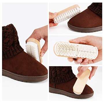 Suede & Nubuck Cleaning Kit by Care Guys: Hard-Wearing Crepe Brush with A Cleaning Eraser