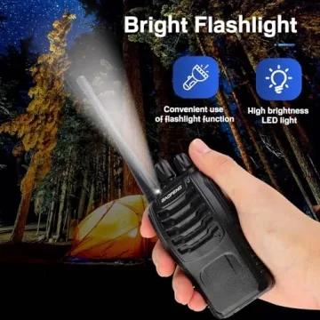 Baofeng Walkie Talkies 888S Long Range Two Way Radios