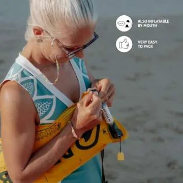 Restube Beach Inflatable Safety Buoy | Compact & Durable