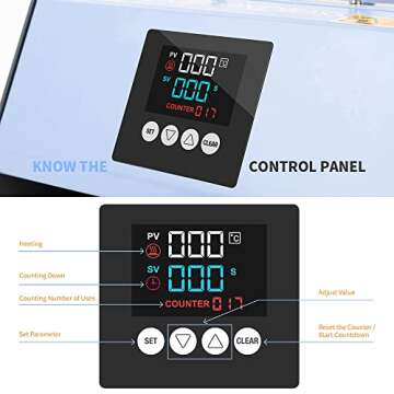 Craft Express 110 V Tumbler Heat Press Machine Blue Mug Press Machine for 30 OZ 20 OZ 16 OZ Straight Sublimation Blanks Skinny Tumbler 15 OZ 11 OZ Sublimation Ceramic Mugs Heat Transfer Print