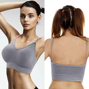 BQTQ V Neck Tube Top Bras - Comfortable Stylish Wear