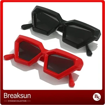 Breaksun Vintage Cat Eye Sunglasses for Women