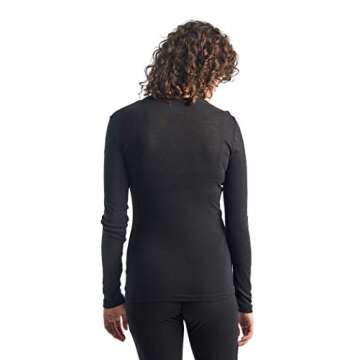 Icebreaker Merino 175 Everyday Women’s Shirt - Black - Medium