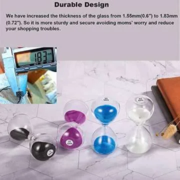 SuLiao 2 Minute Sand Timer - Elegant Hourglass for All Ages