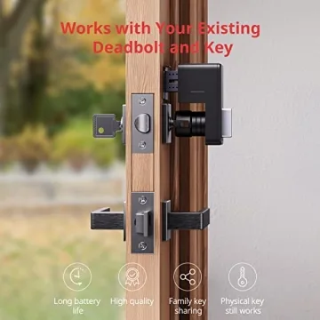 SwitchBot Smart Lock Keyless Entry Deadbolt for Renters