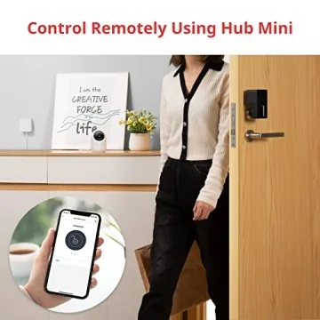 SwitchBot Smart Lock Keyless Entry Deadbolt for Renters