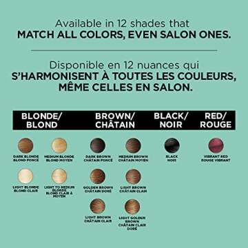 L'Oreal Paris Magic Root Cover Up Hair Color Concealer Spray For Blondes with Dark Roots, Ammonia and Peroxide Free, Medium Blonde, 2 fl. oz. (Pack of 2)