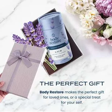 Body Restore Shower Steamers Aromatherapy 6 Pack - Relaxation Birthday Gifts for Women and Men, Travel Essentials, Stress Relief and Self Care - Lavender