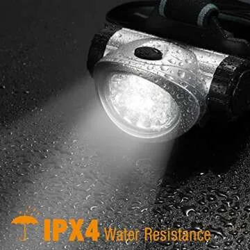 EverBrite 2-Pack LED Headlamp, 4 Lighting Modes, Adjustable Headband&Rotatable Head for Adults and Kids, Durable Light Weight Perfect for Running, Walking, Hiking and Camping, Batteries Included