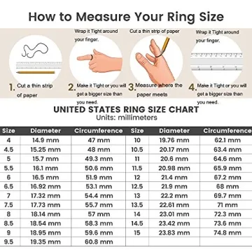 PEIMKO Evil Eye Ring in Sterling Silver for Protection