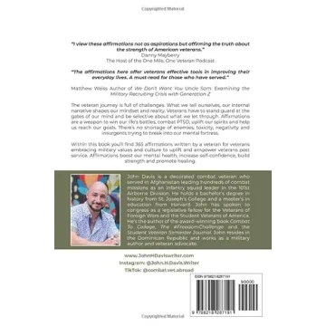 Inspirational Affirmations Book for Veterans and All