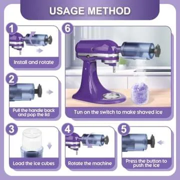 Jooke Shaved Ice Attachment for Kitchenaid Mixer Online