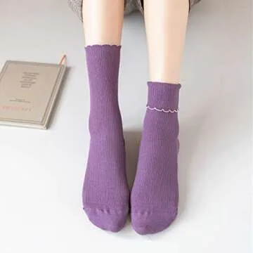 TeenFighter Soft & Stylish Crew Socks for Women