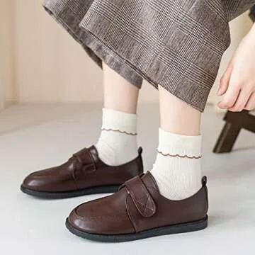 TeenFighter Soft & Stylish Crew Socks for Women