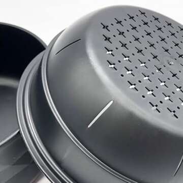 RONSOOBA microwave ramen bowl,wheat fiber instant noodle bowl,Noodle Bowl with Phone Holder, Portable Ramen Cooker,ramen bowl set,microwave ramen bowl with strainer (black)