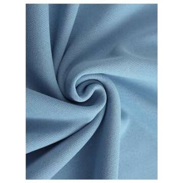 GORGLITTER Men's Novelty Casual Letter Graphic Crewneck T-Shirt Half Sleeve Oversized Tee Top Light Blue Bear and Slogan Large