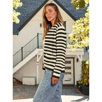 Stylish LILLUSORY Women's Cable Knit Cardigan for All Seasons