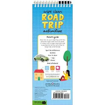 Wipe Clean Activities: Road Trip - Fun & Interactive Travel Entertainment for Kids