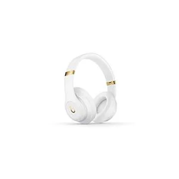 Beats by Dr. Dre Studio 3 Wireless Over-Ear Headphones with Built-in Mic - White (Renewed)