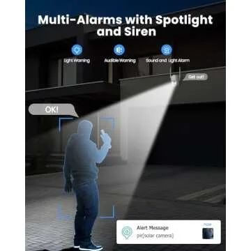 Rebluum 5MP Outdoor Camera - 360° Solar Powered Security